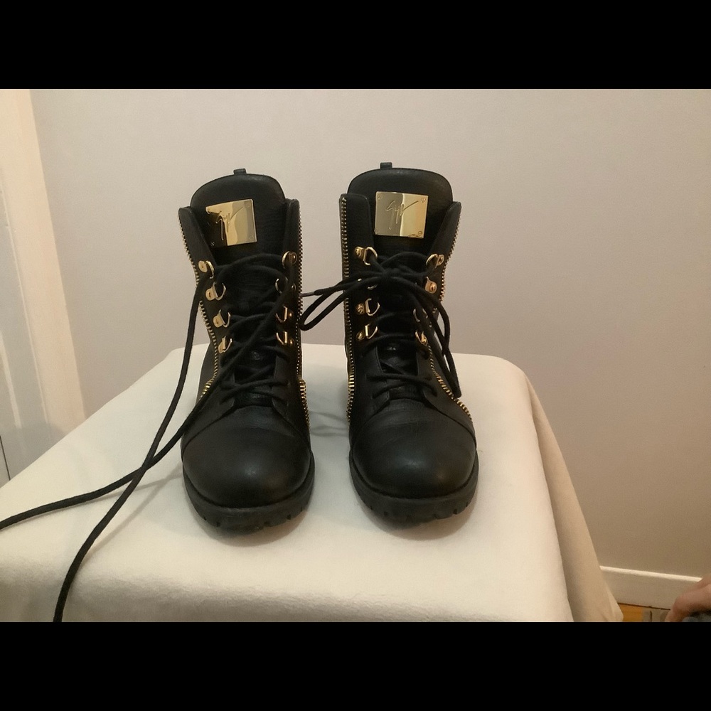 Giuseppe Zanotti biker boots